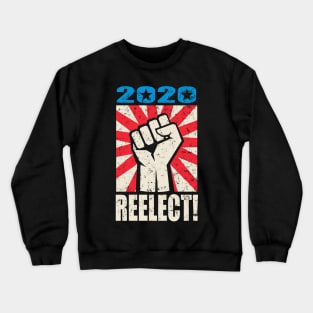 Reelect Trump Election 2020 Vintage Crewneck Sweatshirt